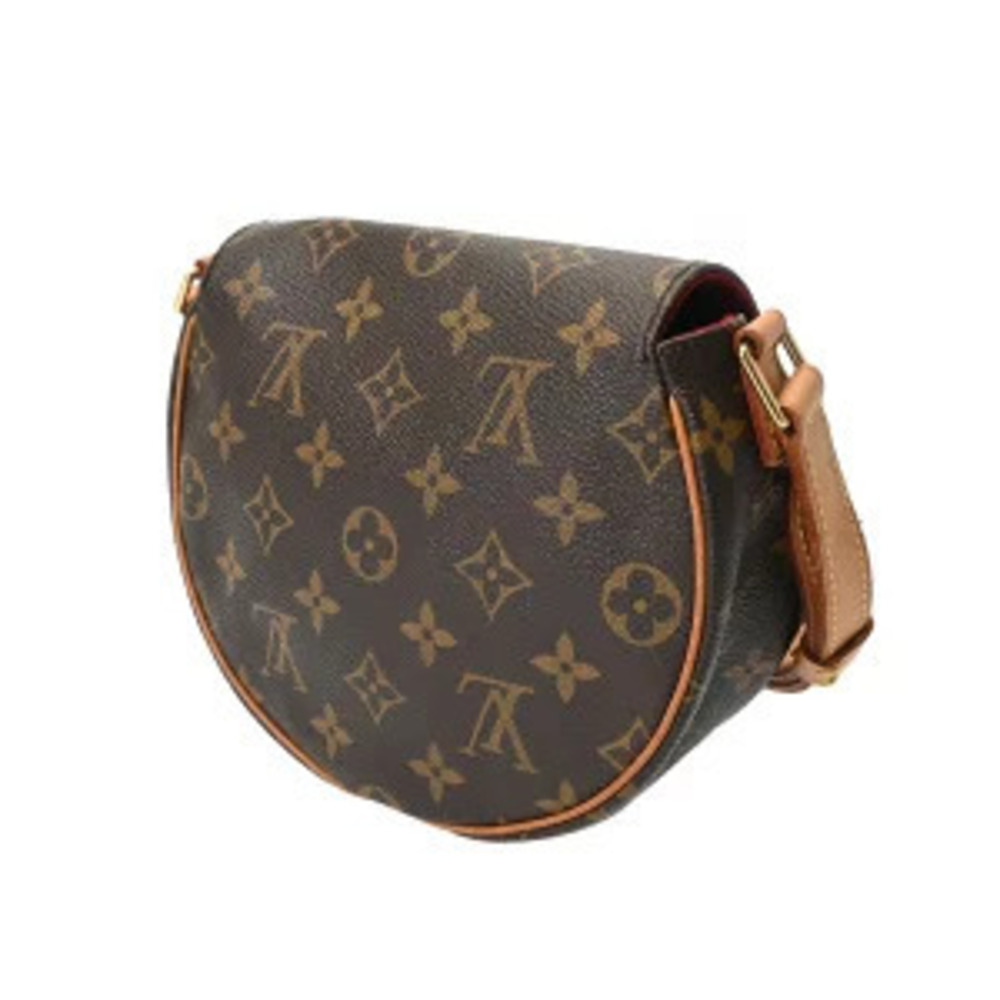 Louis Vuitton Shoulder Canvas Tambourin Brown Bag Monogram